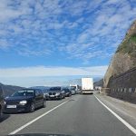 Atentie soferi trafic blocat pe DN 6 pe viaducte Se realizeaza lucrari de reparatie a asfaltului