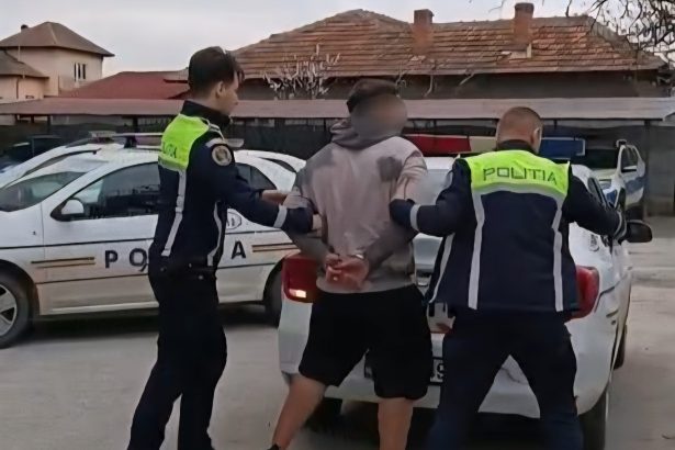 Batuserul din Strehaia retinut dupa ce a stropit cu sampanie bratara electronica de monitorizare Dispozitivul a fost instalata in urma unui conflict