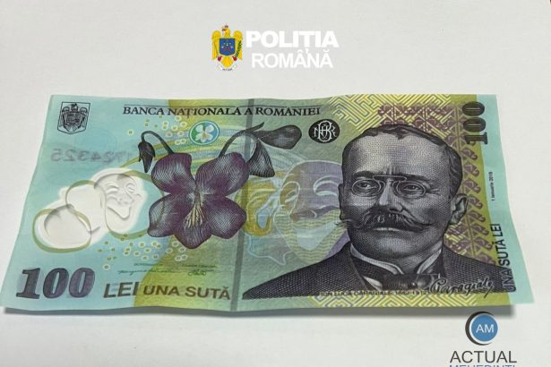 Retinut dupa ce a pus o minora sa foloseasca bancnote false la un magazin pentru achizitionarea unor bunuri