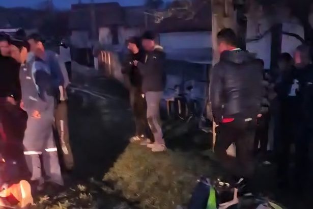 accident grav in corcova motociclist in stare de inconstienta