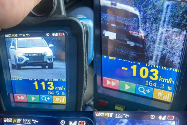 soferii vitezomani sub supravegherea politiei 19 conductori auto lasati fara permise si sanctionati cu 56000 lei in doar 4 ore