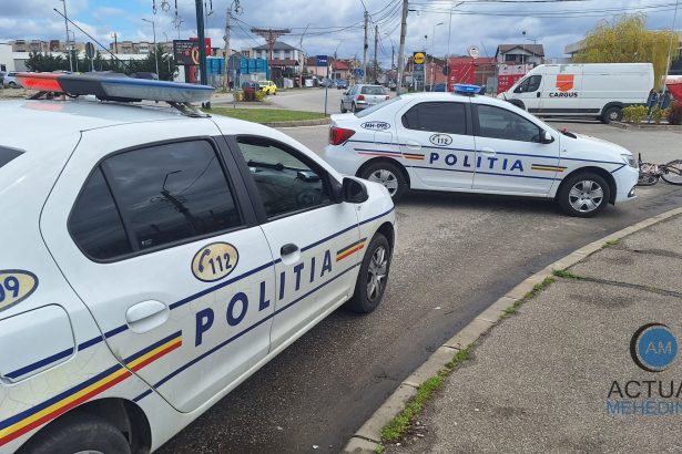 Accident in sensul giratoriu din Alunis O biciclista a fost lovita de un autoturism