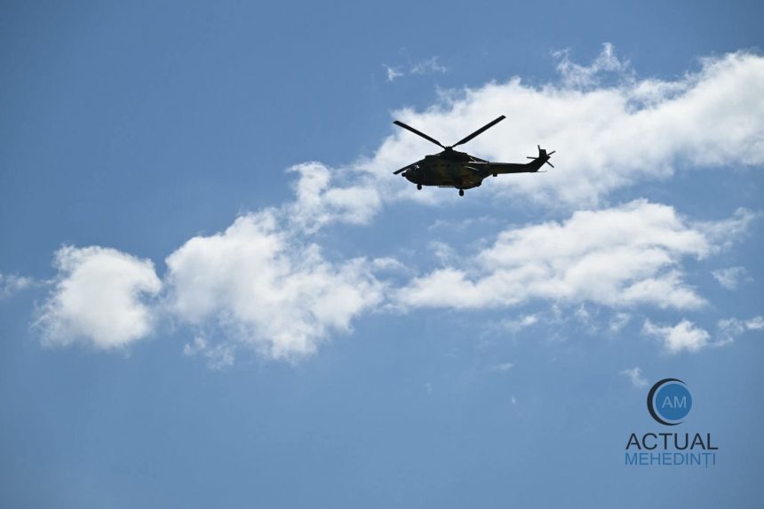 Caravana Fortelor Aeriene a fost prezenta la Severin O aeronava a realizat demonstraii pentru public