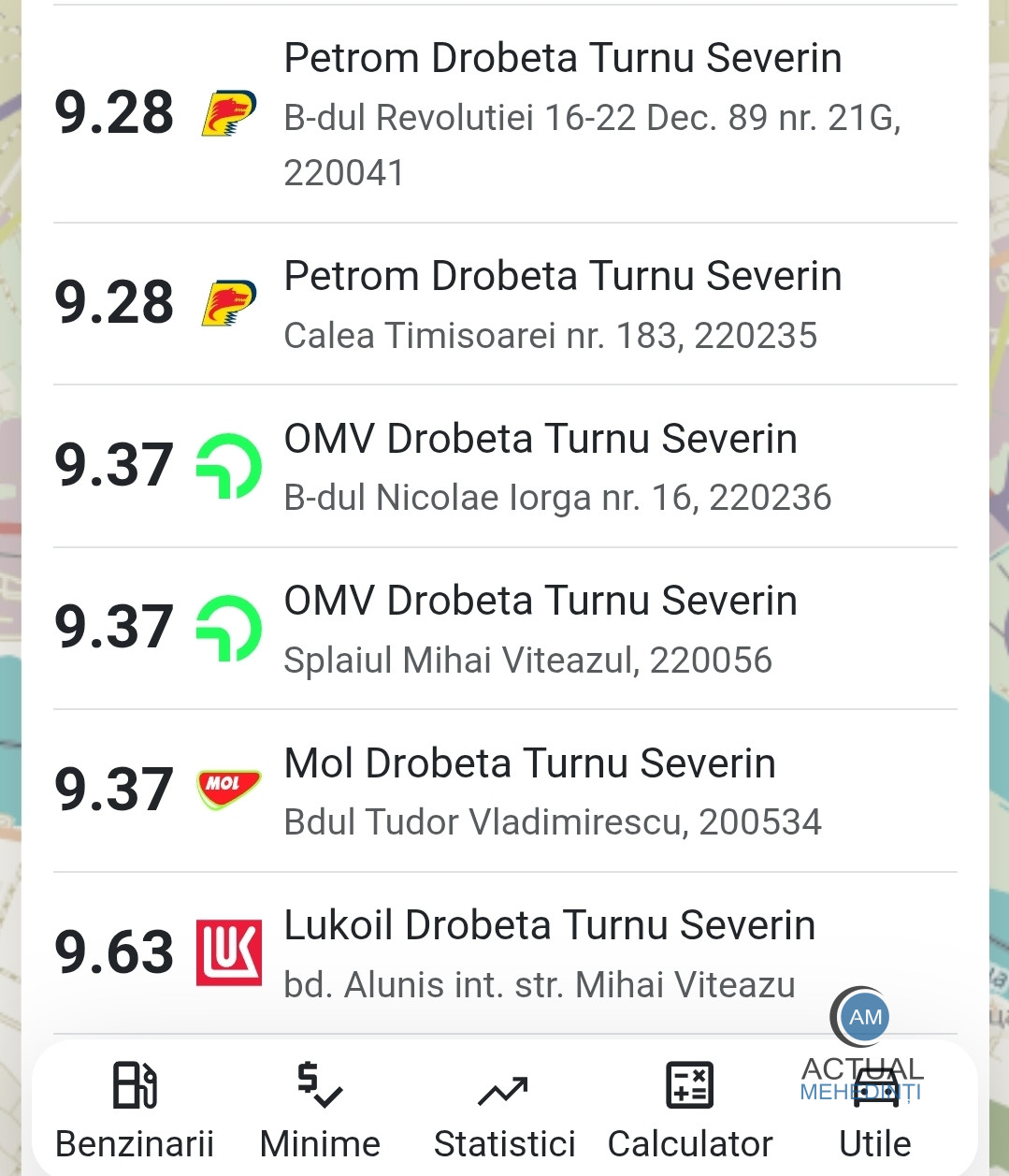 Carburantii s au redus ca pret