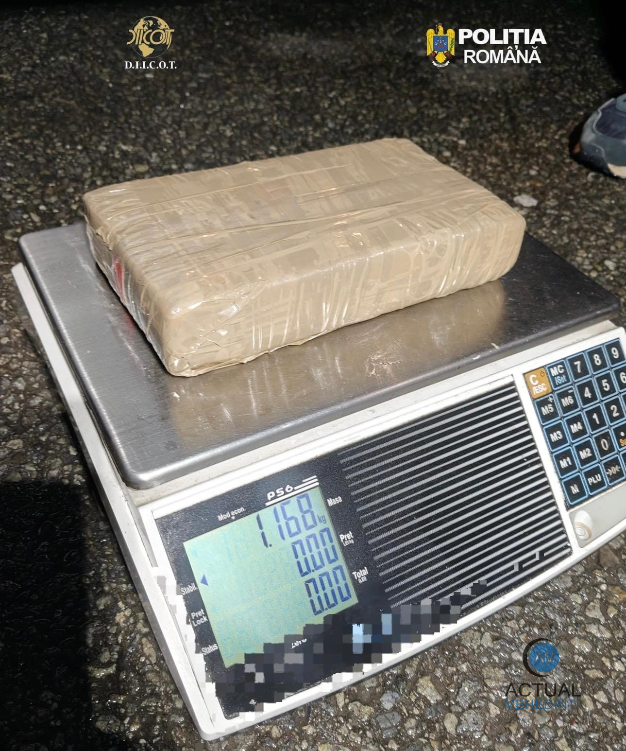 Cetatean turc prins cu 30 de kg de cocaina in Mehedinti arestat preventiv pentru trafic de droguri de mare risc