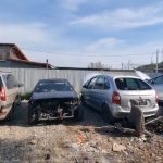 Depozit ilegal de dezmembrari auto descoperit in Simian Amenzi drastice aplicate de Garda de Mediu