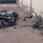 Motociclistul de 22 de ani ranit in accidentul din Severin a fost transferat cu elicopterul SMURD la Bucuresti