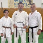 Tot mai aproape de centura neagra un sportiv din Mehedinti a obtinut diploma pentru centura maro 1 KYU