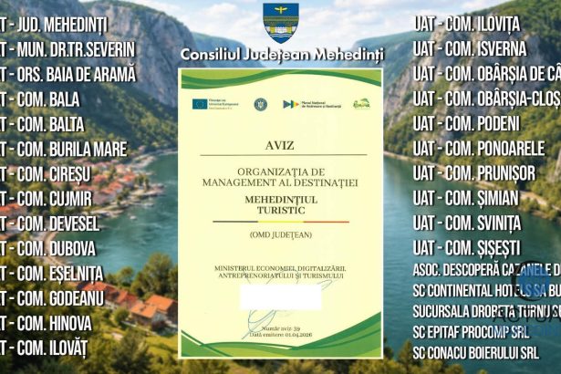 Unda verde pentru promovarea turistica a judetului Organizatia de Management al Destinatiei a obtinut avizul Guvernului