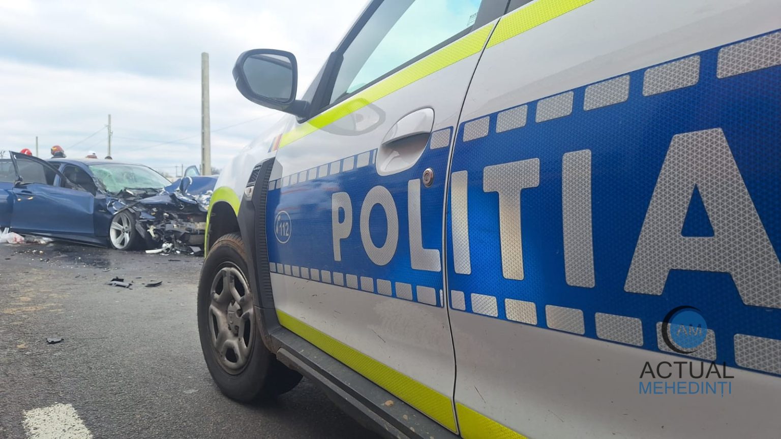accident grav in simian traficul este blocat pe dn 56a