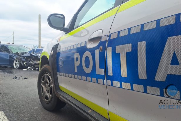accident grav in simian traficul este blocat pe dn 56a