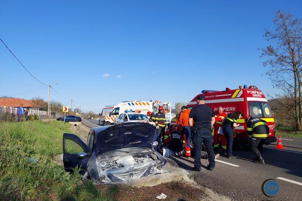 accident grav pe dn6 in fata cremenii o victima este resuscitata de echipele medicale