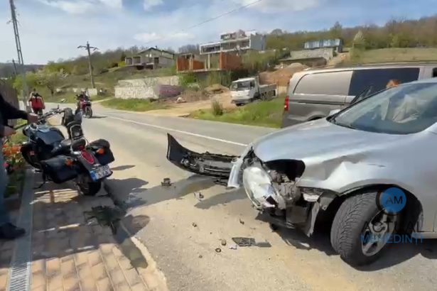 motociclist ranit intr un accident in clisura dunariei