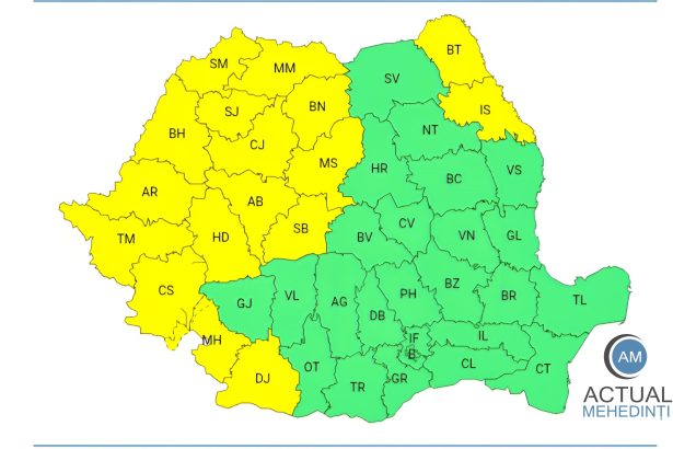 ANM a emis cod de canicula Dupa valul de caldura se preconizeaza un episod de furtuni