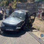 Accident in Eselnita Patru persoane au fost duse la spital iar traficul a fost oprit pe durata interventiei