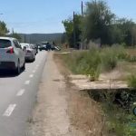 Accident pe DN 67 la Meris un barbat ar fi adormit la volan iar masina sa a iesit de pe drum Trafic oprit