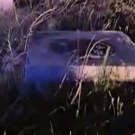 Accident pe DN67A in Brosteni un autoturism a cazut in sant trei persoane implicate