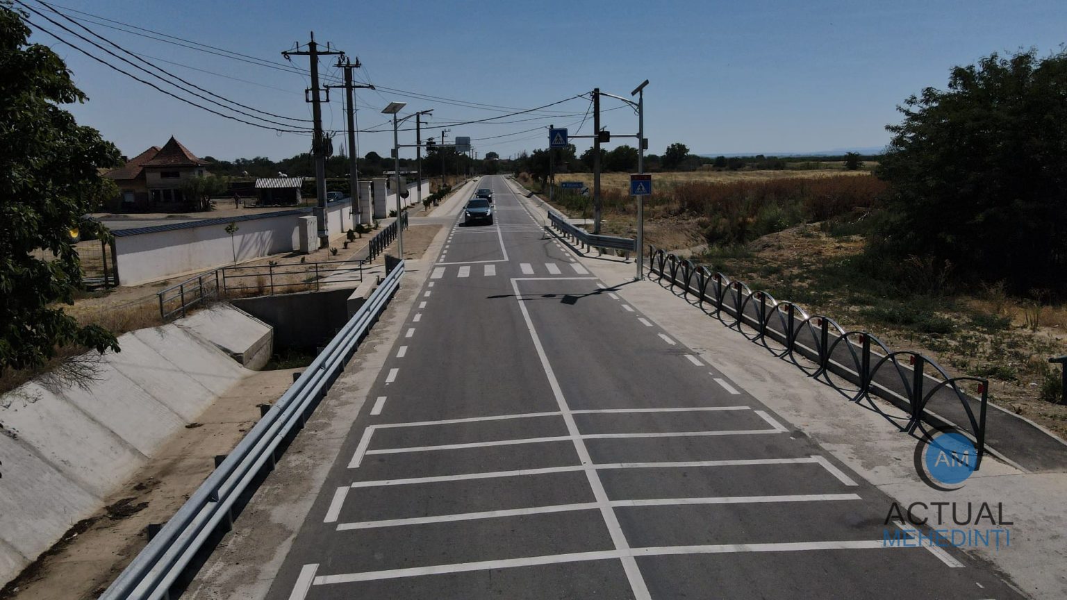 Finalizarea modernizarii DJ 564 intre Danceu Jiana si Scapau Aproape 13 kilometri de drum reabilitati cu fonduri europene