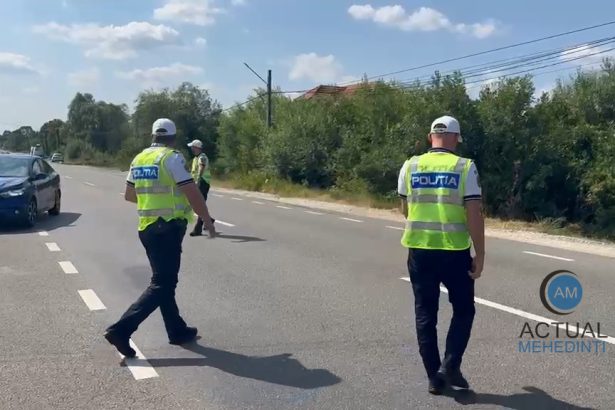 Sofer prins conducand cu 132 km h in Fata Cremenii 54 de permise suspendate in 4 ore pe DN 6