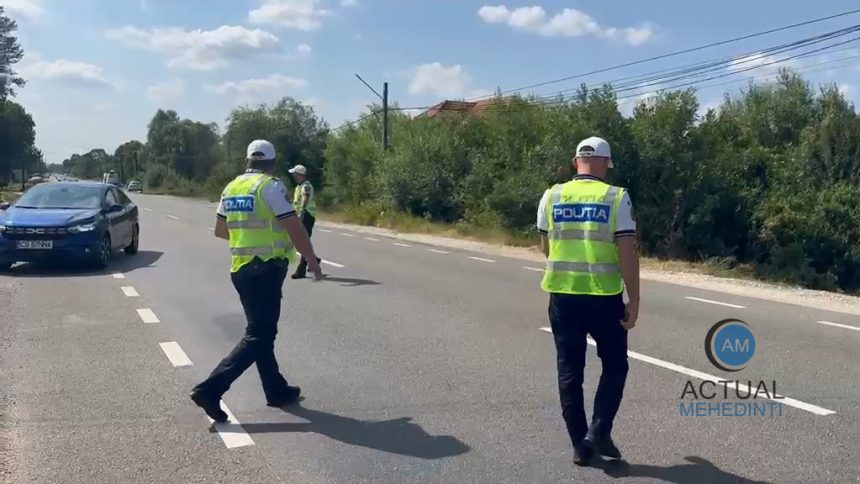 Sofer prins conducand cu 132 km h in Fata Cremenii 54 de permise suspendate in 4 ore pe DN 6
