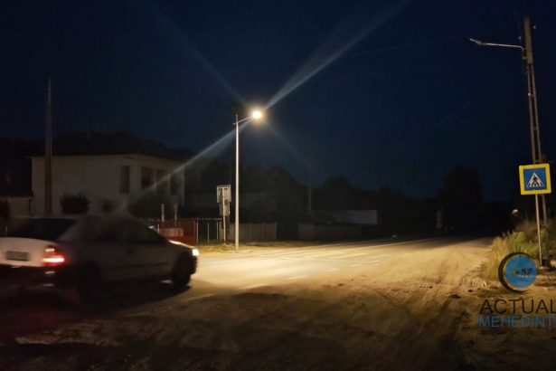 Trecerile de pietoni de pe drumurile nationale din Mehedinti iluminate pe timp de noapte Masura adoptata de DRDP Craiova pentru siguranta pietonilor