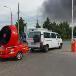 Incendiu violent la un depozit de hârtie din Drobeta-Turnu Severin