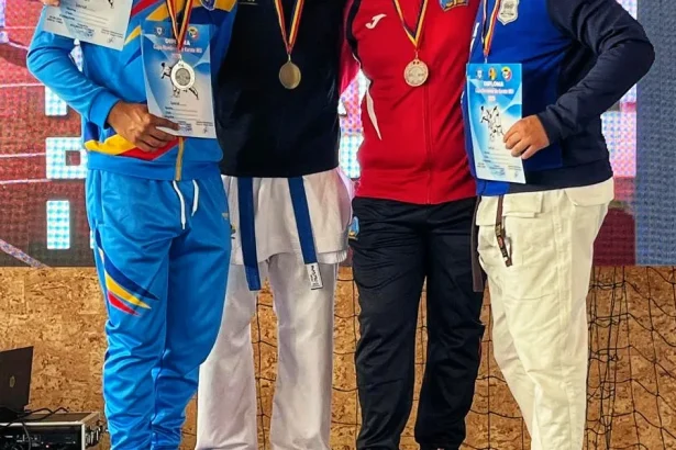 Mehedințeanul Adrian Curelea, bronz la Cupa României IKU 2026, după o accidentare