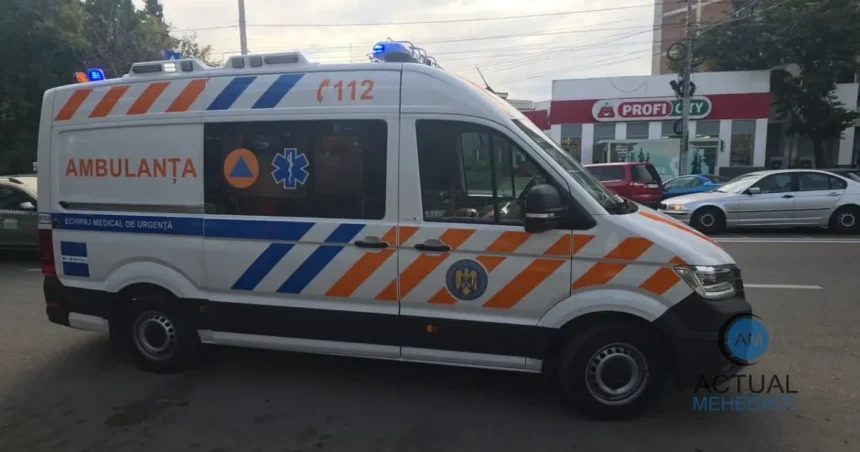 Minor lovit de un taxi pe trecerea de pietoni din Drobeta-Turnu Severin