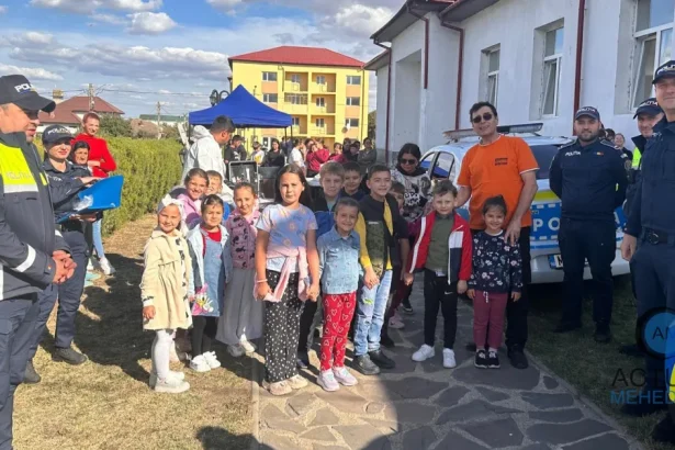 Polițiștii din Mehedinți, participanți la „Orășelul Simțurilor”
