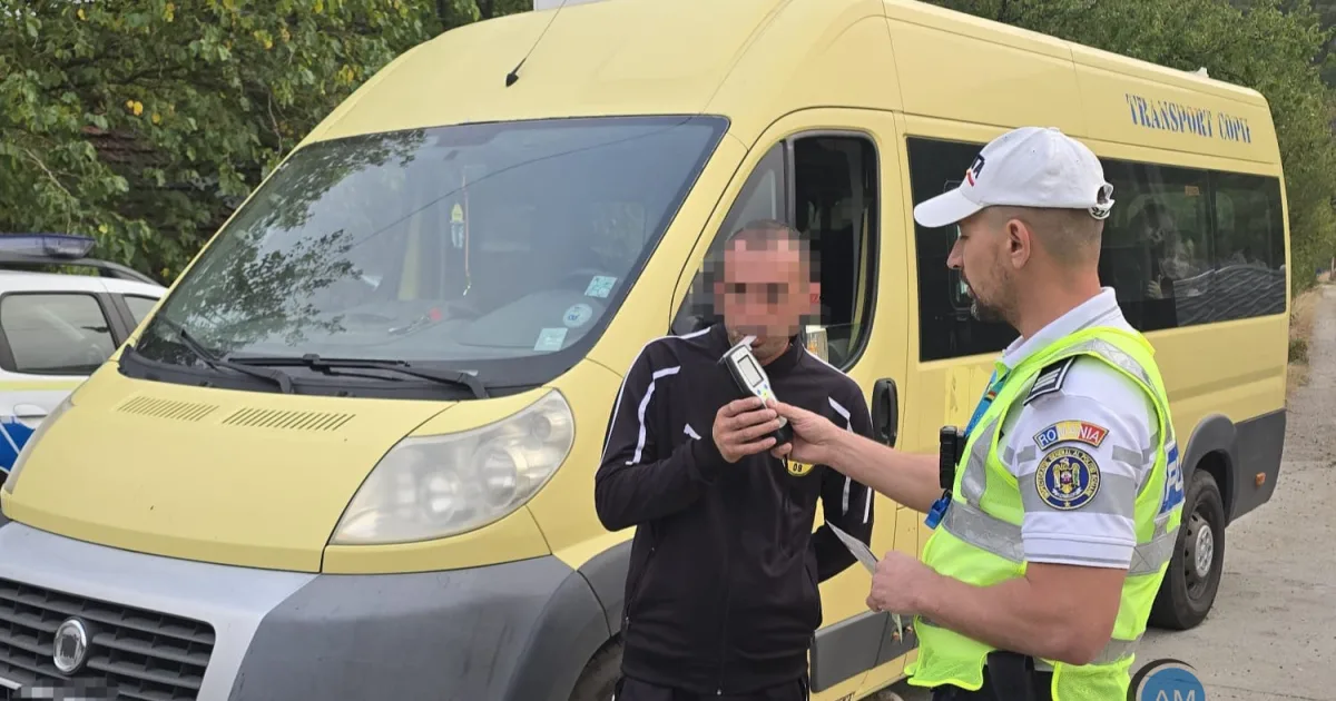 Transport școlar sub control: microbuze verificate și șoferi testați pentru alcool