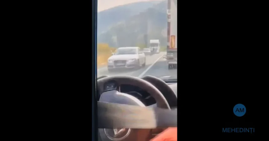 Urmărire cu focuri de avertisment: fugit din Mehedinți, prins în Caraș-Severin