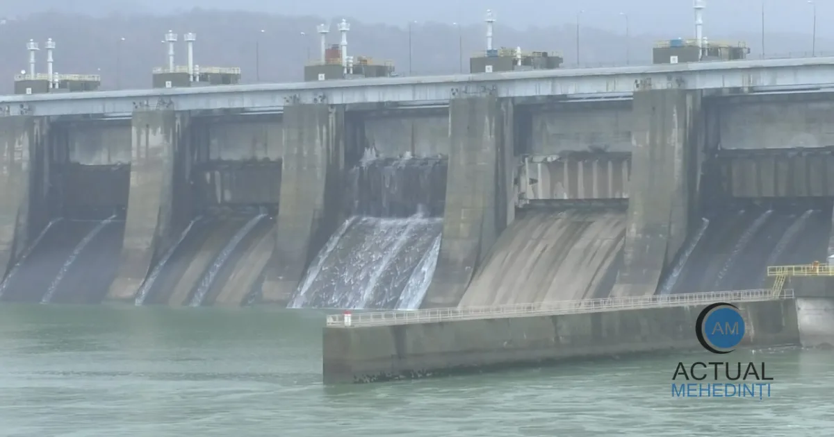 Debite mici pe Dunăre scad energia la Porțile de Fier. România riscă importuri iarna.