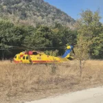 Incendii în Mehedinți: 1.000 de hectare arse la Eșelnița. Elicopter mobilizat