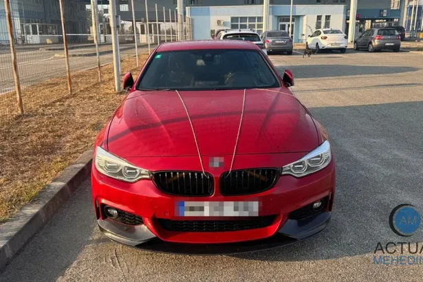 Mașină căutată de Elveția, găsită la PF II de polițiștii de frontieră