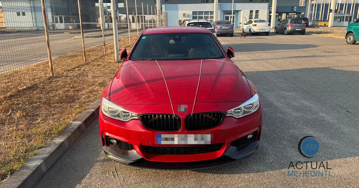 Mașină căutată de Elveția, găsită la PF II de polițiștii de frontieră